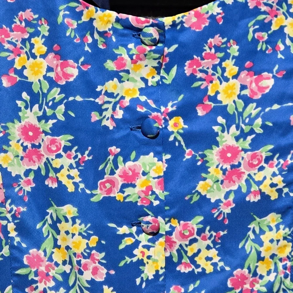 Girls Ralph lauren Polo Dress Size 12 Floral Sleeveless Sunday Dress